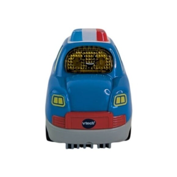 Vtech Go Go Smart Wheels Police Car Lot of 2 Blue White Lights Sounds Tested - Picture 6 of 14